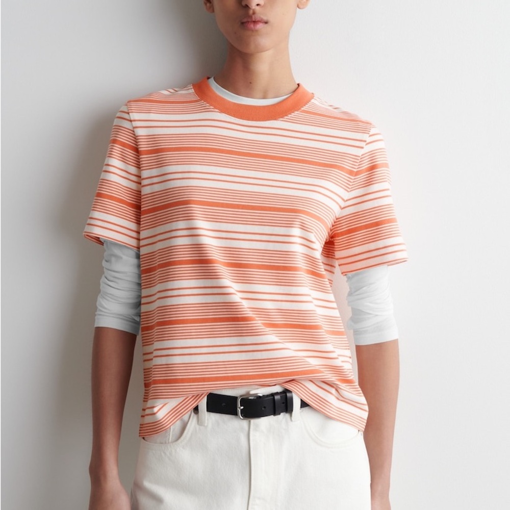 COS clean cut t shirt